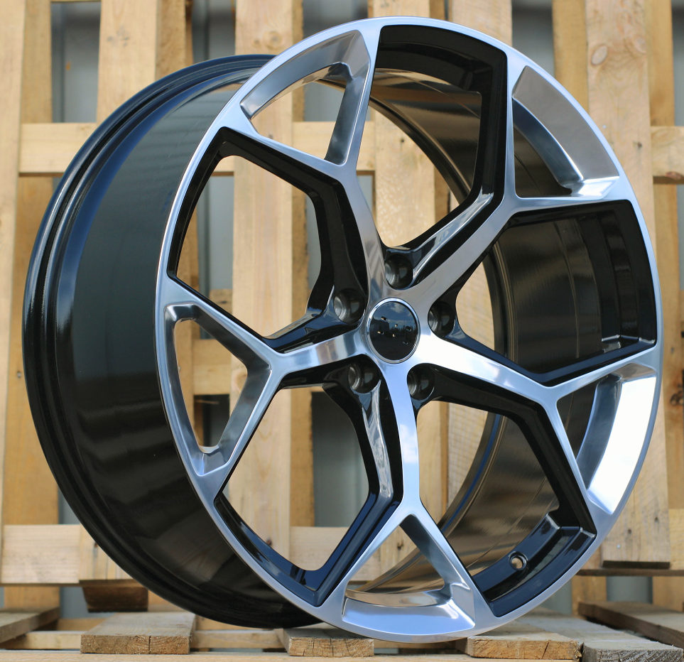 AUDI I5598 Silver Black Half Matte
