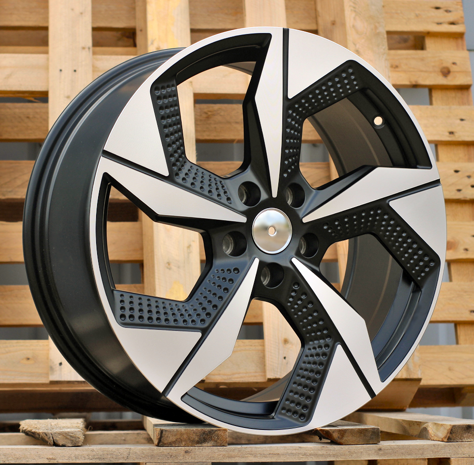 Racing I5637 Black Polished Half Matte