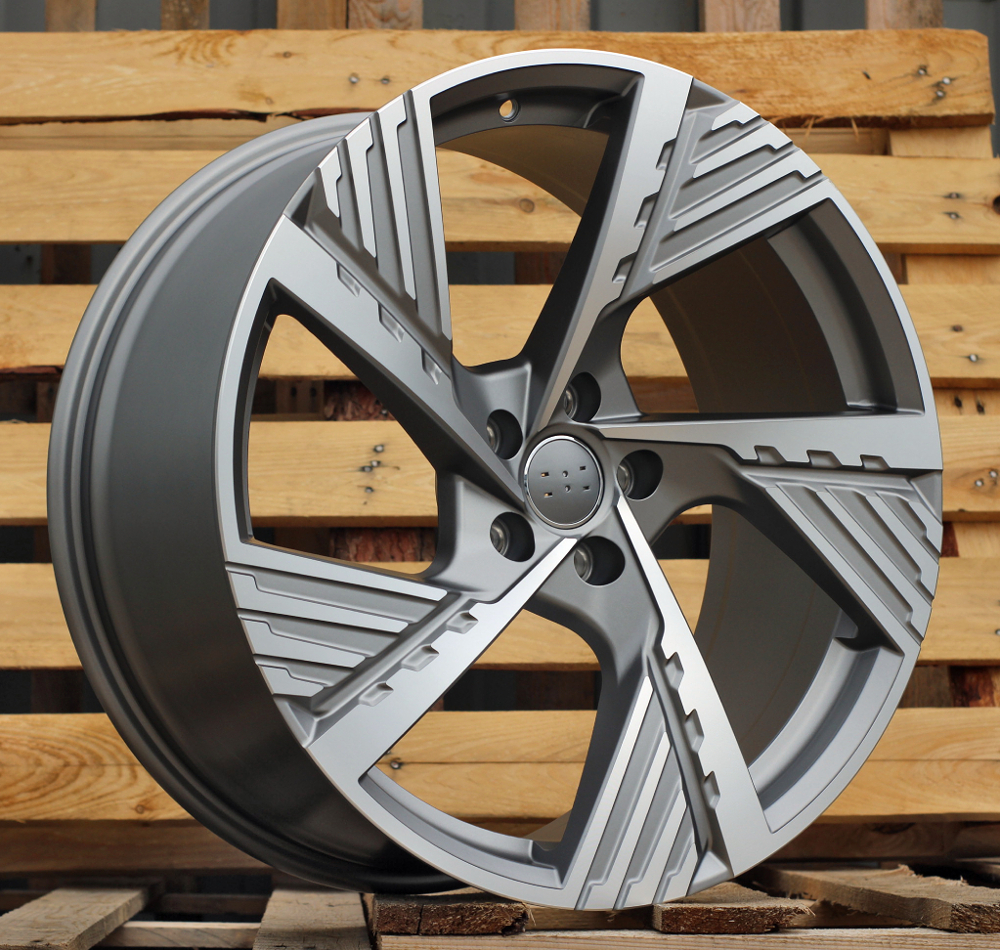 AUDI I5639 Grey Polished Half Matte