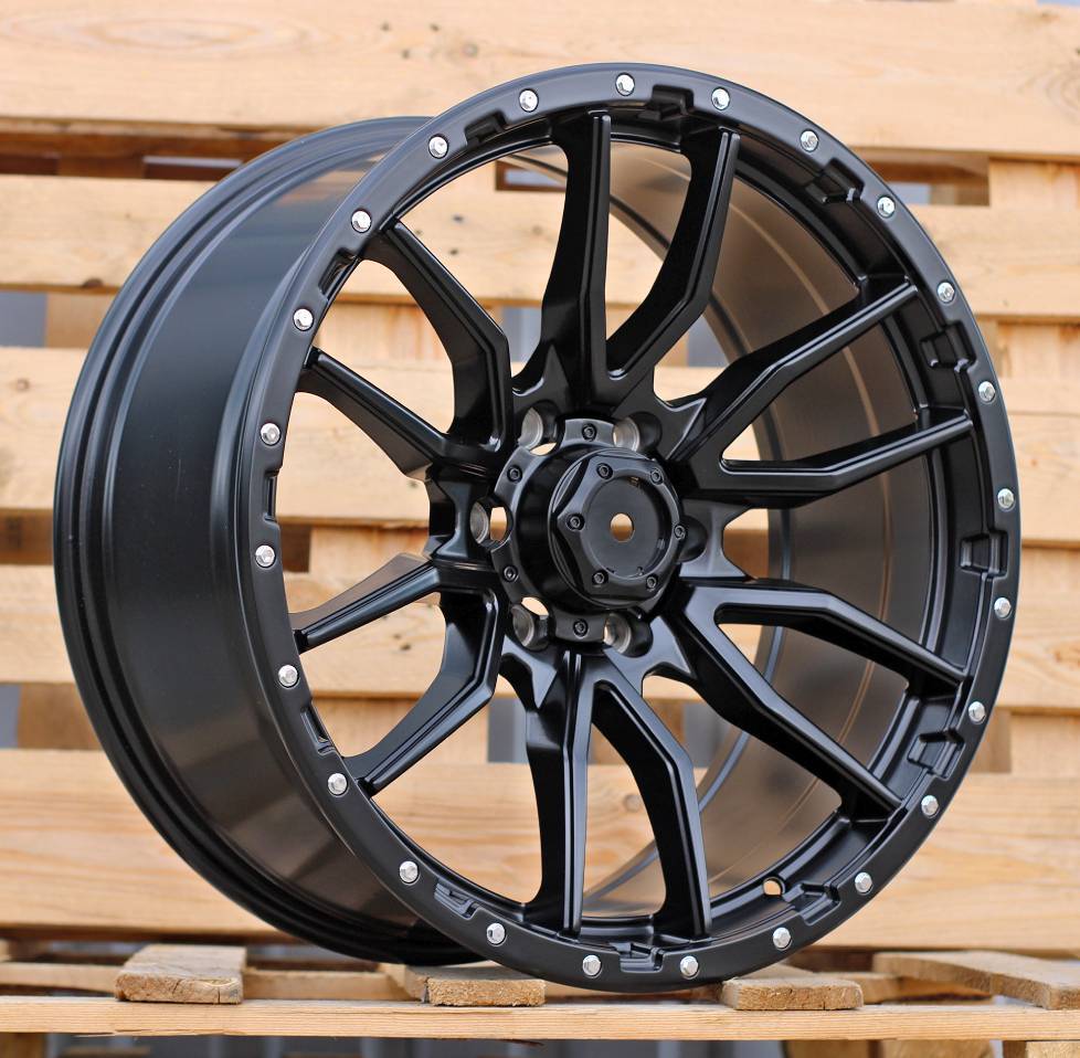 4x4 I6098 Black Half Matte