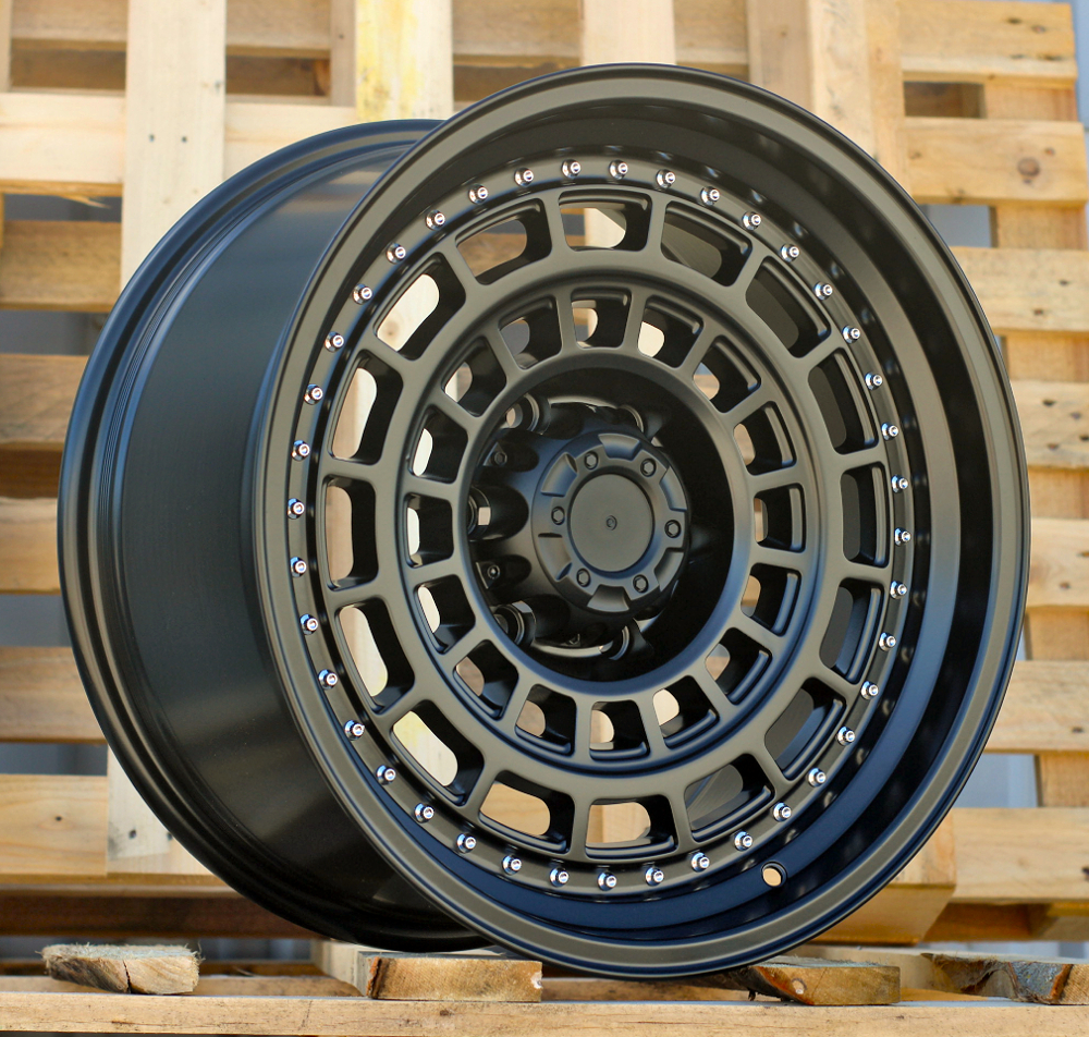 4x4 JT221 Black Polished