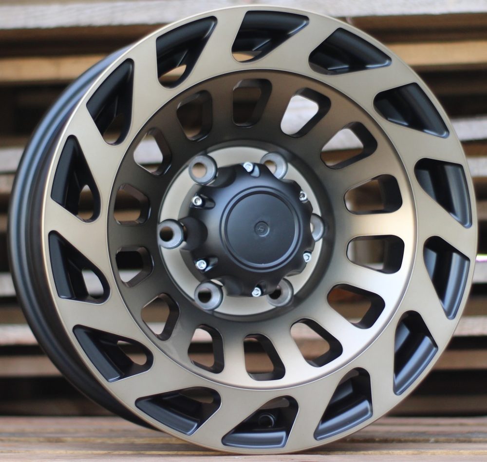 4x4 L2143 Black+Bronze Polished