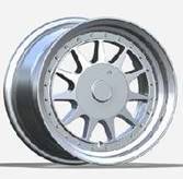 Racing LU596 Silver+Polished Lip