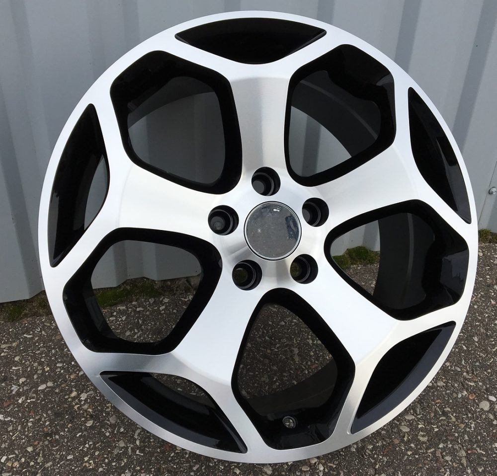Ford QC507 Black Polished+Painted Powder