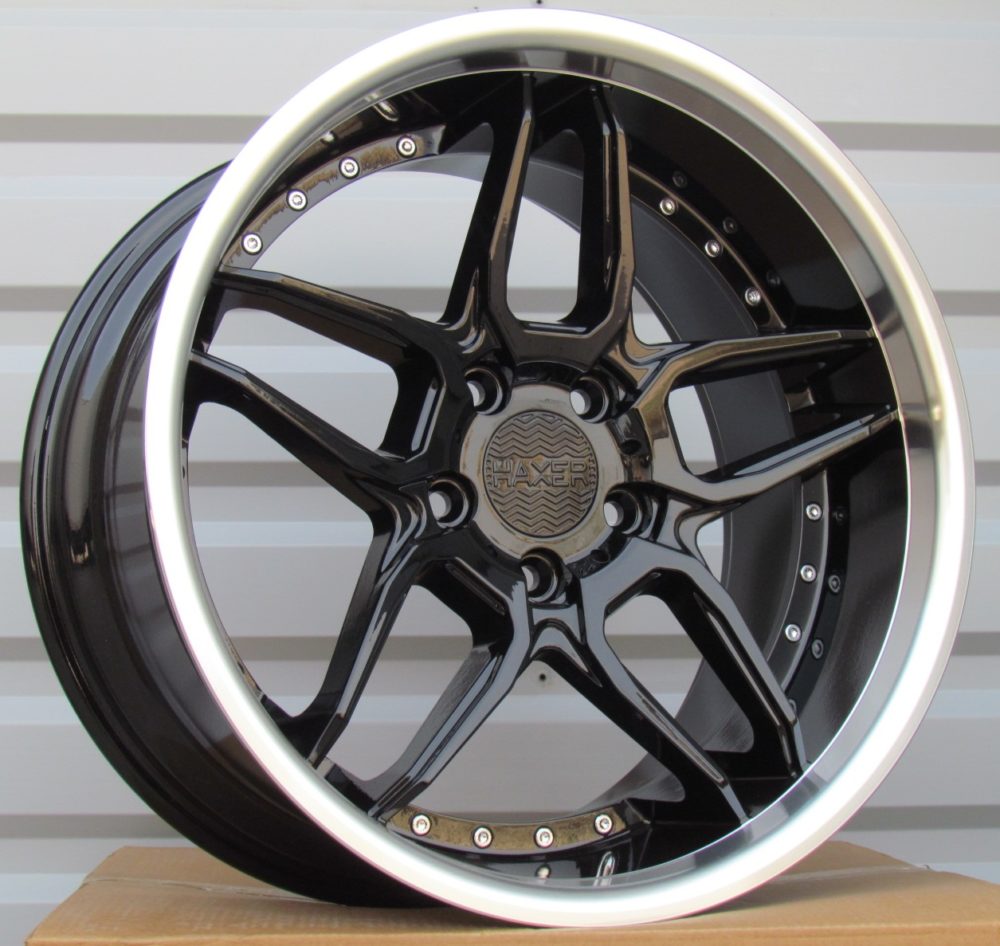 Haxer SSA01 Black+Polished Lip