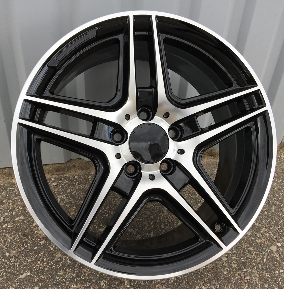 Mercedes SSA02 Black Polished