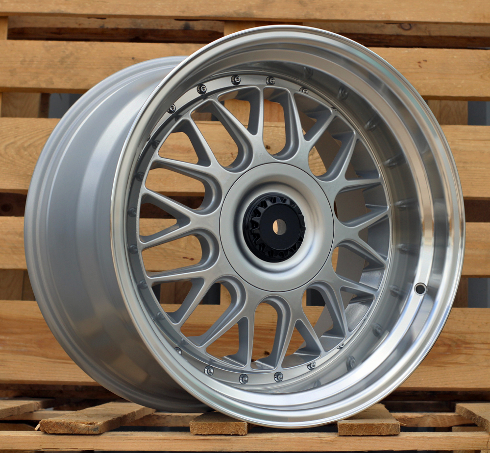 BMW XE244 Silver+Polished Lip