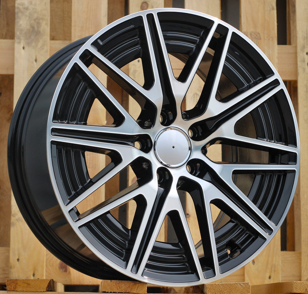 Mercedes Y0102 Black Polished
