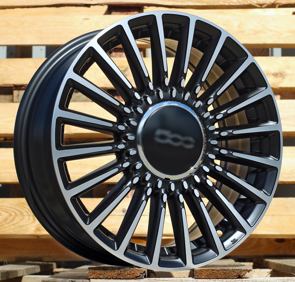 FIAT Y1210 Black Polished Half Matte