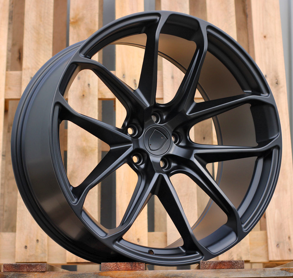 Porsche Y5985B Black Half Matte