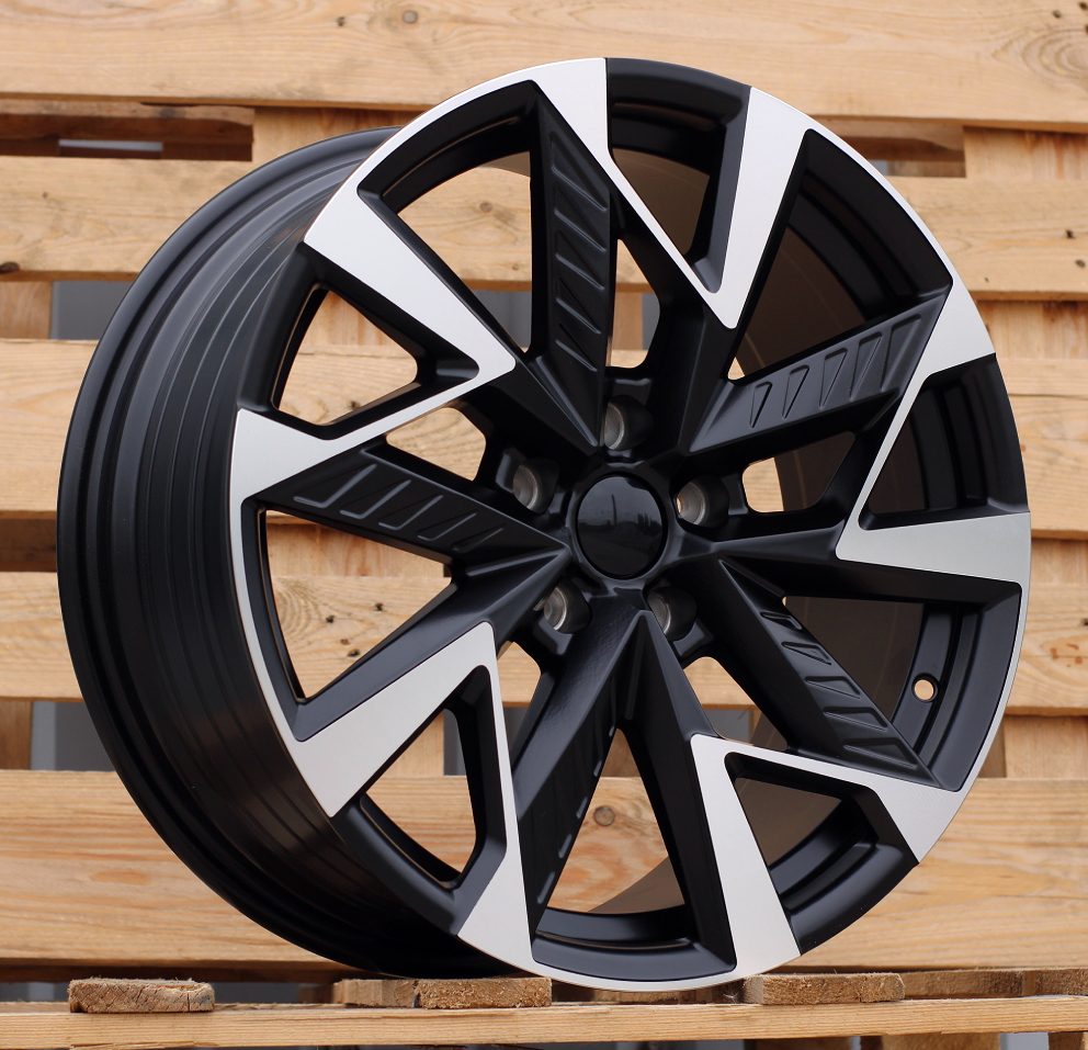 Cupra YF0443 Black Polished Half Matte