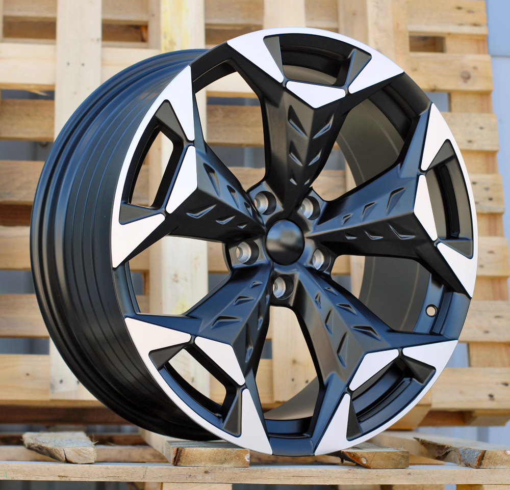 Cupra YF5717 Black Polished Half Matte