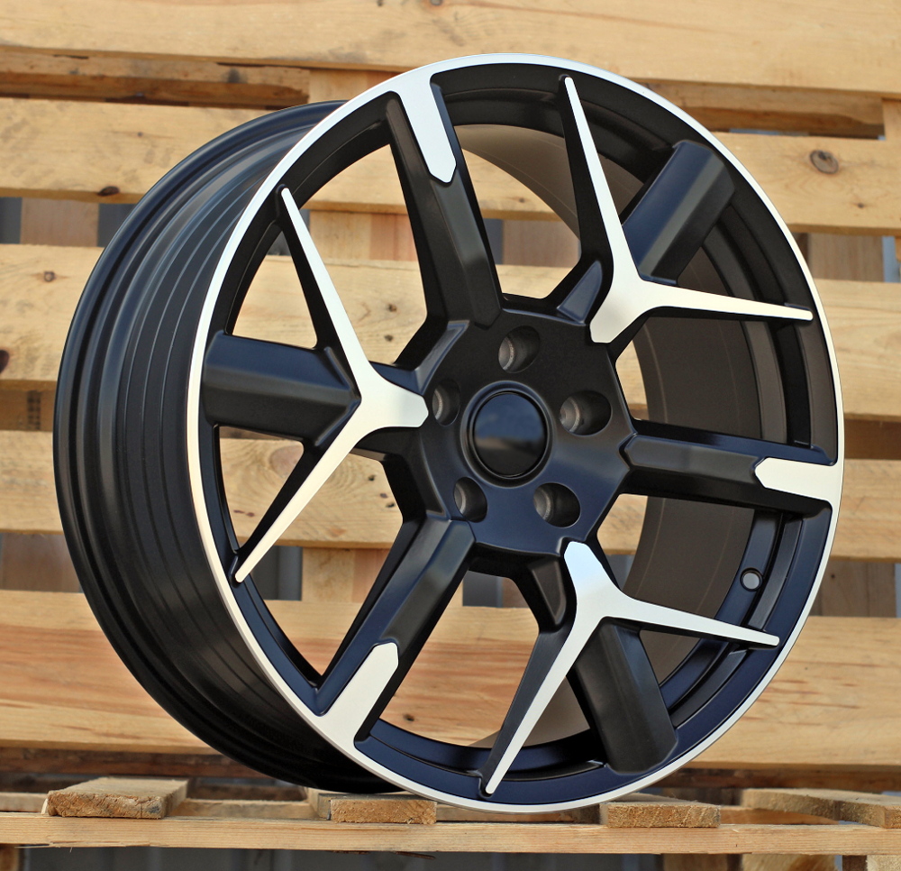 Cupra YF6147 Black Polished Half Matte