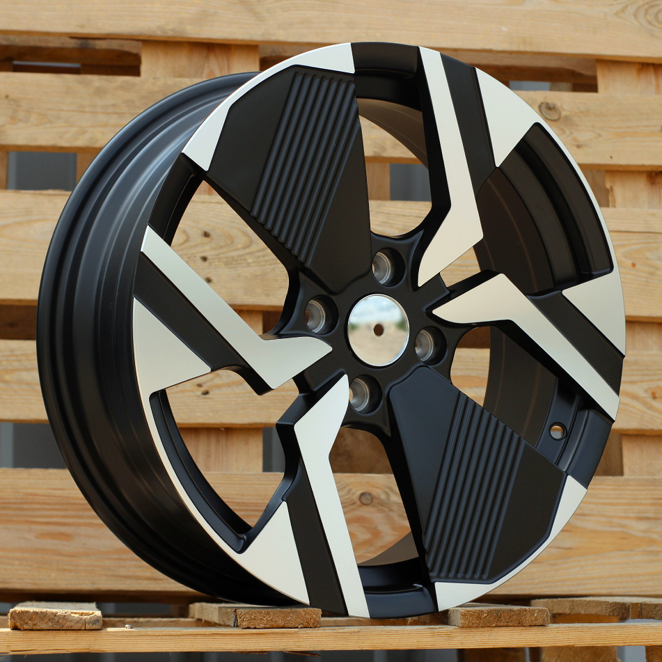 Peugeot YF6148 Black Polished Half Matte
