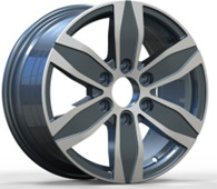 Mercedes YF6153 Black Polished