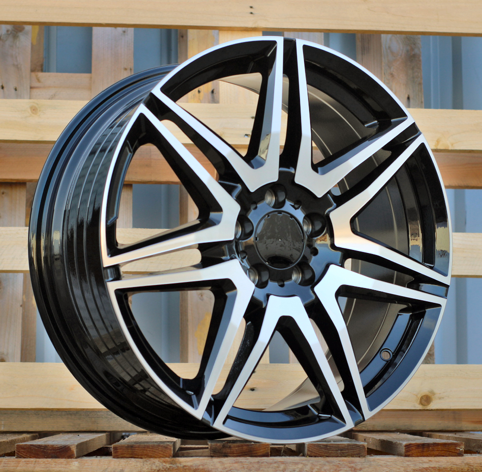 Mercedes YF7075 Black Polished