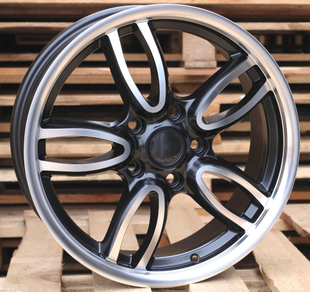 Racing ZE1144 Black Polished Half Matte