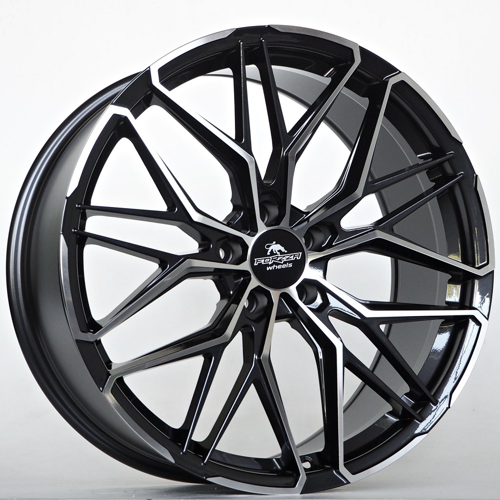 Forzza Stone 9X20 5X112 ET35 66,56 Black Magic Face Polished R20 5x112